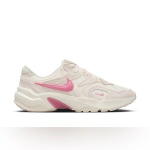 Nike Women's Sneakers in Pink and Cream